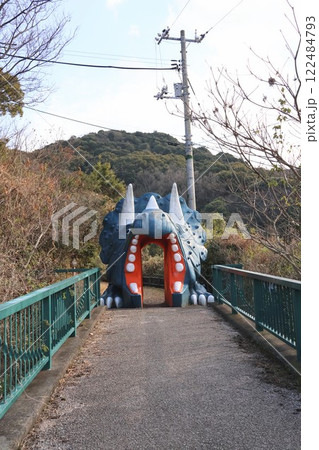 山口県下松市笠戸島のトリケラトプス 山口県下松市笠戸島のトリケラトプス 122484793