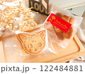 猫の米粉クッキー 122484881
