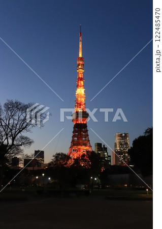 夜の東京タワー 夜の東京タワー 122485470