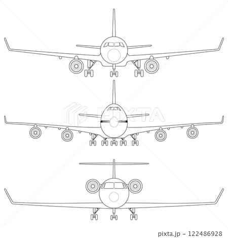 Commercial Airplane 122486928