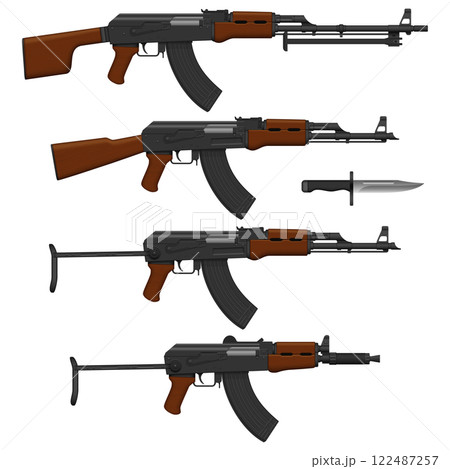 Assault rifles Assault rifles 122487257