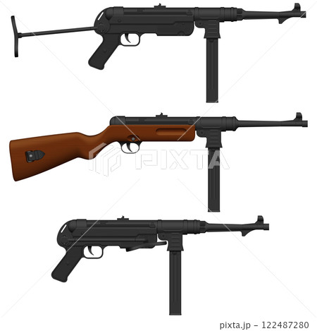 Machine Pistol 122487280