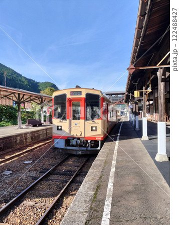 長良川鉄道郡上八幡駅 122488427