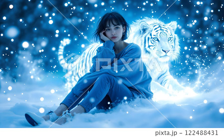 ファンタジーストーリー（白銀の結晶が紡ぐ物語） 122488431