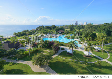 ビーチリゾート、マクタン島、セブ、フィリピン 122489604