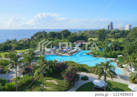 ビーチリゾート、マクタン島、セブ、フィリピン 122489605