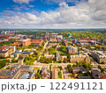Ann Arbor, Michigan, USA College Town Skyline 122491121