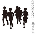 マラソンレース 122492269