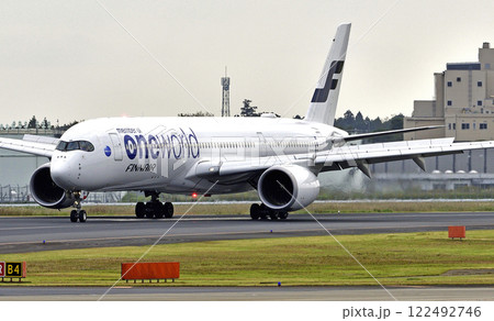 フィンランド航空A350-900ワンワールドタキシング フィンランド航空A350-900ワンワールドタキシング 122492746