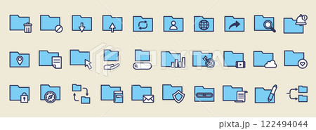 フォルダ アイコン 122494044
