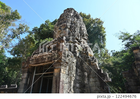 巨木に覆われたタ・プローム寺院,アンコール遺跡群/カンボジア 巨木に覆われたタ・プローム寺院,アンコール遺跡群/カンボジア 122494676