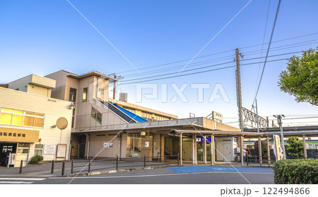 神奈川県小田原市の都市風景　鴨宮駅 122494866