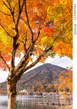《栃木県》秋の奥日光・紅葉の男体山 《栃木県》秋の奥日光・紅葉の男体山 122495491