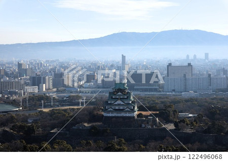 ザ・ファインタワー大手前、大阪、天満橋、タワーマンションのラウンジから見る、大阪城、天満橋、京橋、 ザ・ファインタワー大手前、大阪、天満橋、タワーマンションのラウンジから見る、大阪城、天満橋、京橋、 122496068
