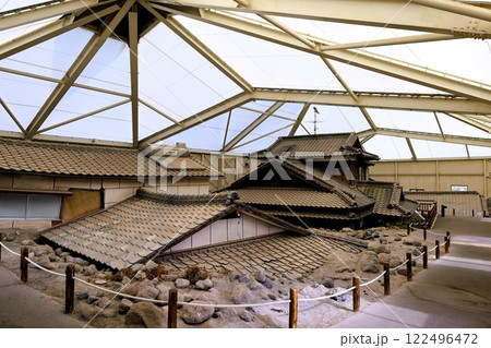 一月の長崎、晴れ渡る雲仙普賢岳、平成新山、自然災害の恐ろしさを学ぶ旅、雲仙温泉、ジオパーク、島原半島 一月の長崎、晴れ渡る雲仙普賢岳、平成新山、自然災害の恐ろしさを学ぶ旅、雲仙温泉、ジオパーク、島原半島 122496472