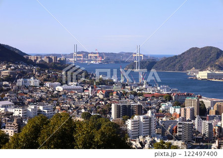 長崎さるく、長崎さんぽ、坂本龍馬、風頭公園、一月の長崎、亀山社中、長崎の坂をあるく 122497400
