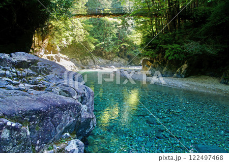 阿寺渓谷・あてらけいこく・日本遺産（長野県・大桑村） 122497468