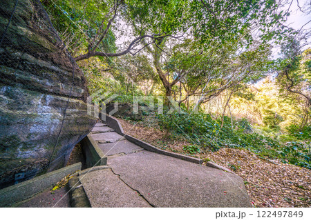 日本の横須賀都市景観 観音崎に立つ観音埼灯台までの道順-32 日本の横須賀都市景観 観音崎に立つ観音埼灯台までの道順-32 122497849