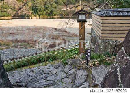 臥龍山荘への道 臥龍山荘への道 122497993