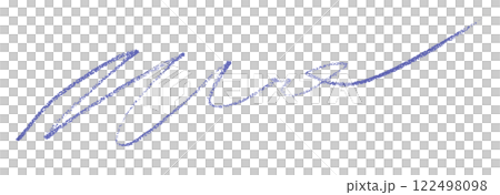 purple pencil strokes isolated on transparent background 122498098