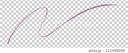 purple pencil strokes isolated on transparent background 122498099