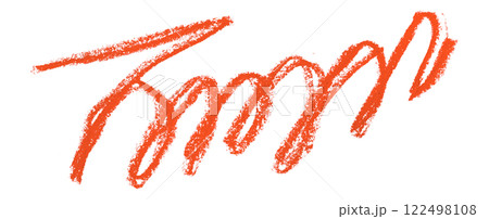 red pencil strokes isolated on transparent background 122498108