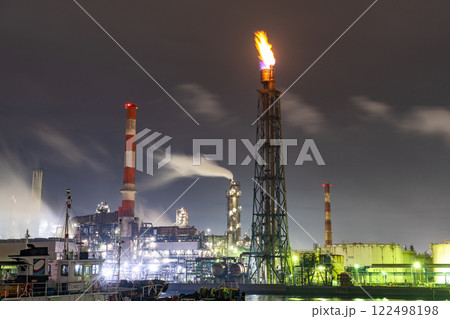 《神奈川県》工場夜景・川崎夜光 122498198