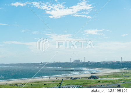 【大洗マリンタワーからの大洗サンビーチ】 【大洗マリンタワーからの大洗サンビーチ】 122499195