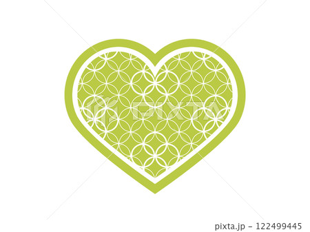 和柄の背景 122499445