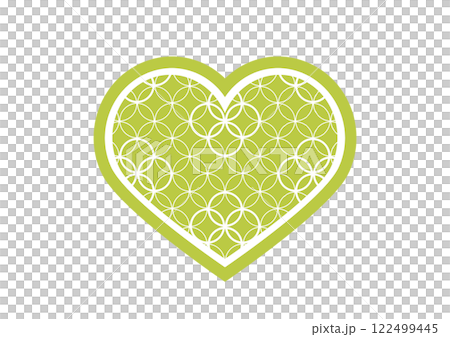 和柄の背景 122499445