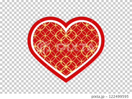 和柄の背景 122499595