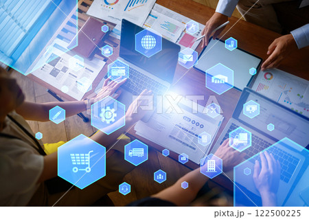 ビジネスのシーン 122500225