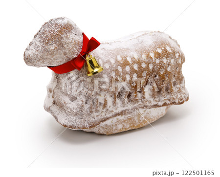 アニョーパスカル 、フランス・アルザス地方のイースターのお菓子。 122501165