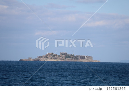 （海に眠るダイヤモンド／長崎・端島）　軍艦島 122501265