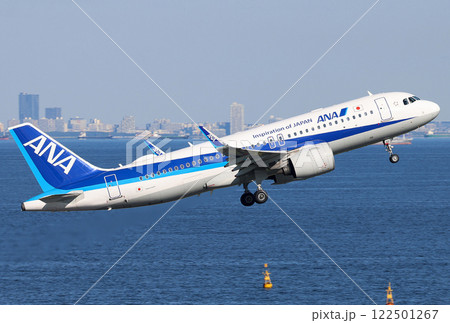 ANA320羽田離陸上昇 ANA320羽田離陸上昇 122501267