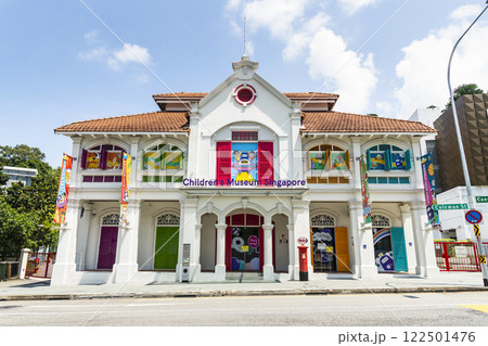 Building view of the Children's Museum in Singapore, is the formerly Singapore Philatelic Museum. Building view of the Children's Museum in Singapore, is the formerly Singapore Philatelic Museum. 122501476