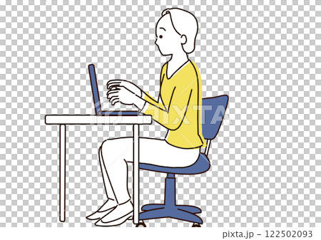 遠距辦公商務人士，橫向 122502093