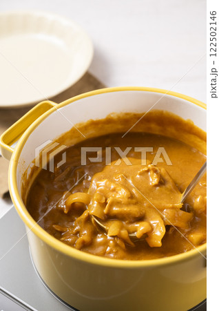 ホーロー鍋でバターチキンカレー ホーロー鍋でバターチキンカレー 122502146