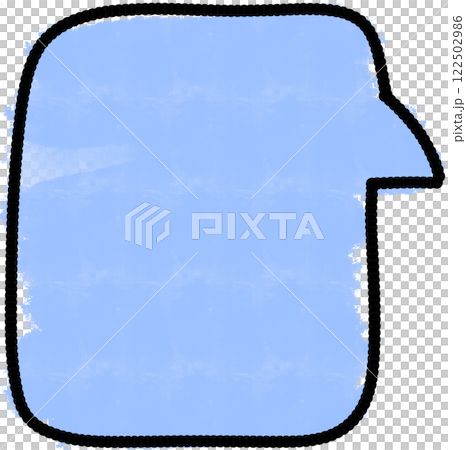 blue background thought bubble blue background thought bubble 122502986