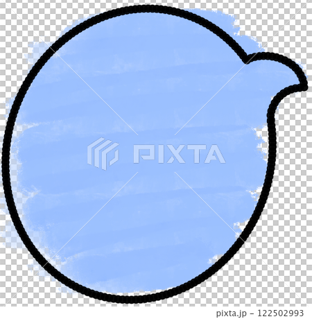 blue background thought bubble blue background thought bubble 122502993