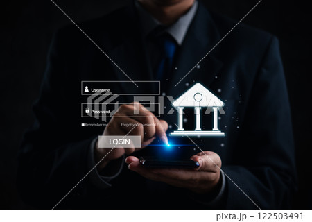 Banking Digital Marketing and Payments Finance Technology Market Business Solutions Global Internet Network and Security Online Shopping Global 122503491
