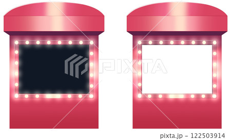 クイズ番組の回答者席 122503914
