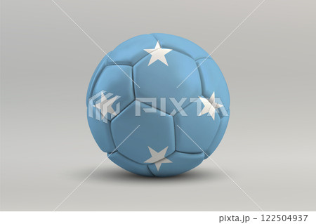 Micronesia Soccer Ball with National Flag Design Micronesia Soccer Ball with National Flag Design 122504937