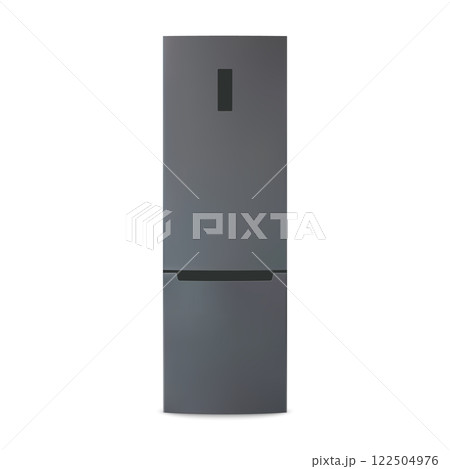Sleek Black Refrigerator with Modern Design Sleek Black Refrigerator with Modern Design 122504976