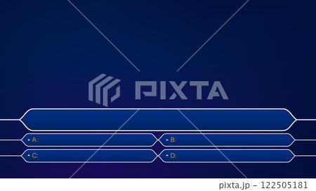 Quiz Game Interface with Question and Multiple Choices Quiz Game Interface with Question and Multiple Choices 122505181