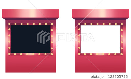 クイズ番組の回答者席 クイズ番組の回答者席 122505736