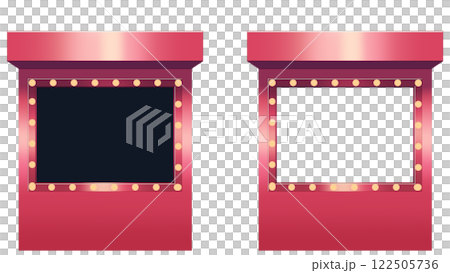 クイズ番組の回答者席 クイズ番組の回答者席 122505736