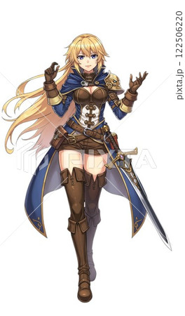 女性キャラクター立ち絵6 122506220