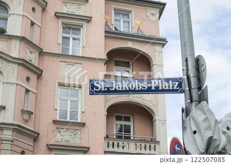 St. Jakobsplatz in Munich, Bavaria, Germany 122507085