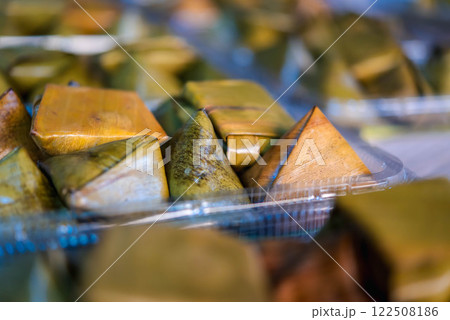 Nian gao or Chinese New Year's cake is sweet food 122508186